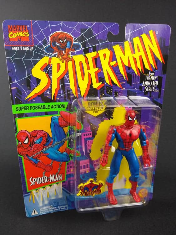 Spider-Man The New Animated Series: Super Poseable Spider-Man (iv) – Cyborg  One