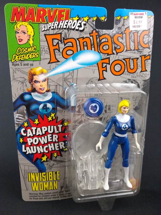 Invisible Woman TOY BIZ 1994 Marvel Super Heroes Cosmic Defenders NEW IN PACK 
