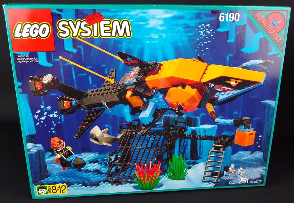 LEGO 6190 Shark's Crystal Cave — Aquazone Aquasharks (ii)
