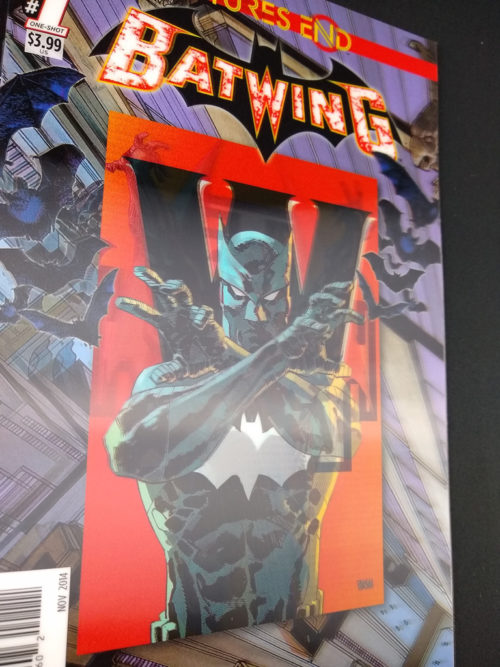 BATMAN FUTURES END #1 3D LENTICULAR COVER CGC 9.8 