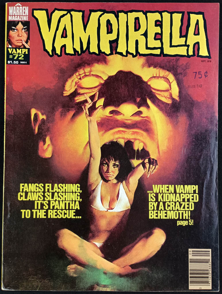 Vampirella #72 (Sept. 1978, Warren Publishing Co.) – Cyborg One