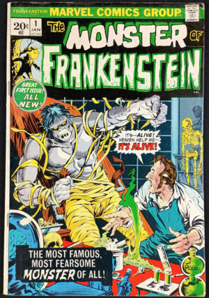 Monster of Frankenstein (1973-1975) Complete Series #1-18