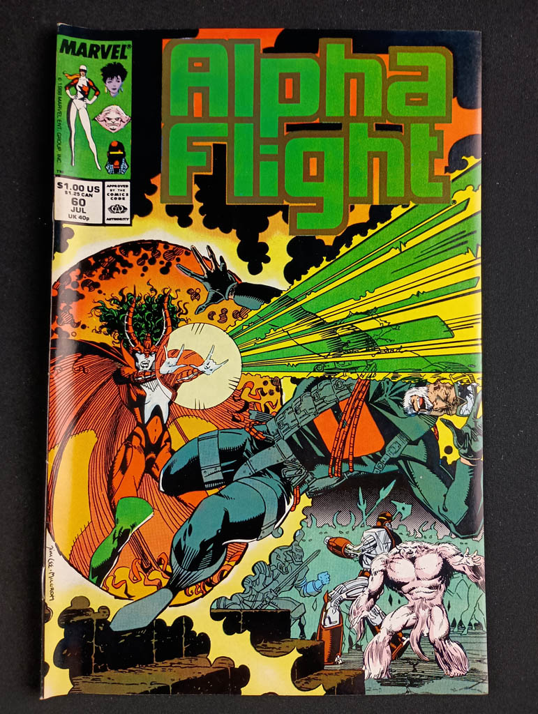 Alpha Flight vol. 1 (1983-1987) Complete Series #1-130, Annuals 1-2 (ii) - Image 60