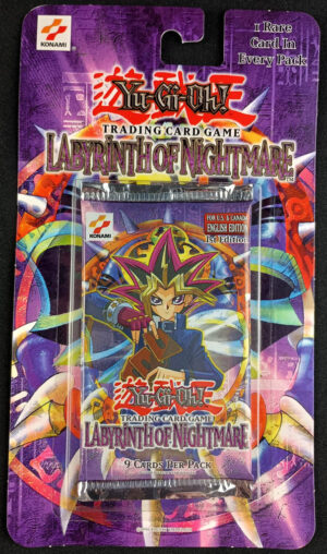 Yu-Gi-Oh! Labyrinth of Nightmare 1st Edition (2003) Sealed Blister Pack