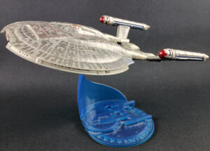 Star Trek: Enterprise NX-01 (Battle Damaged) Electronic Starship with Stand (2002)