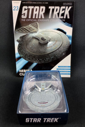 Star Trek: The Official Starships Collection #23 — Nebula Class U.S.S. Honshu NCC-60205 (Eaglemoss, 2014) (Copy)