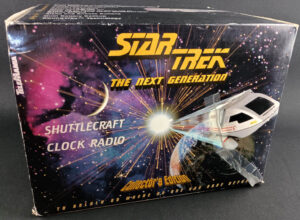Star Trek: The Next Generation Shuttlecraft Clock Radio (1994)