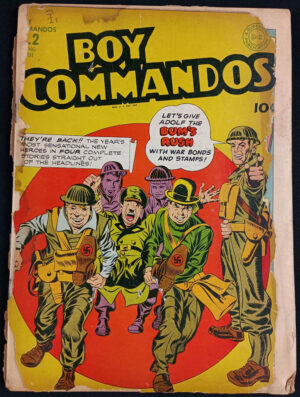 Boy Commandos #2 (Spring 1943) — Jack Kirby Cover