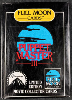 Puppet Master III Limited Edition Movie Collector Cards (Paramount, 1991) Sealed Trading Card Pack