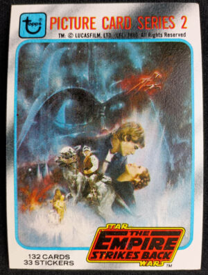 Star Wars: The Empire Strikes Back (Topps, 1980) Series II Complete Trading Card Set