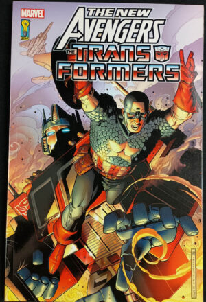 New Avengers/Transformers TPB (1st Printing, 2008, Marvel Comics)