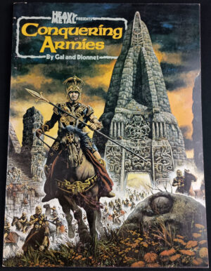 Heavy Metal Presents Conquering Armies by Gal and Dionnet (1st Printing, 1978, HMC)
