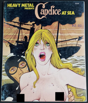 Heavy Metal Presents Candice at Sea (1st Printing, 1977, HMC)