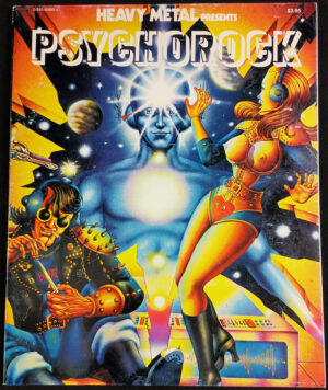 Heavy Metal Presents Pyschorock (1st Printing, 1977, HMC)