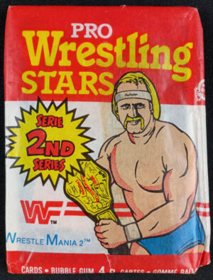 WWF Pro Wrestling Stars 2nd Series (Topps, 1985) Sealed Trading Card Pack
