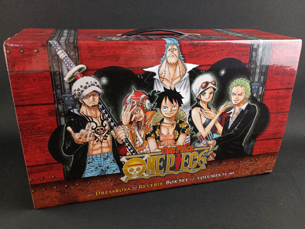 One Piece Box Set 4: Dressrosa to Reverie Manga vols. 71-90 (Viz
