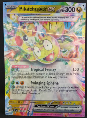 Pokémon: Surging Sparks Lenticular Promotional Poster 17"x24"