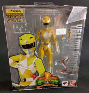Mighty Morphin Power Rangers: Yellow Ranger (Bandai/S.H. Figuarts, 2013) (incomplete)