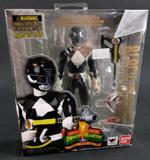 Mighty Morphin Power Rangers: Black Ranger (Bandai/S.H. Figuarts, 2013) (incomplete)