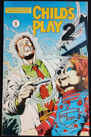 Child's Play 2 Motion Picture Adaptation #1-3 Complete Miniseries (Innovation, 1991)
