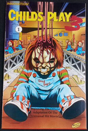 Child's Play 3 Motion Picture Adaptation #1-3 Complete Miniseries (Innovation, 1992)