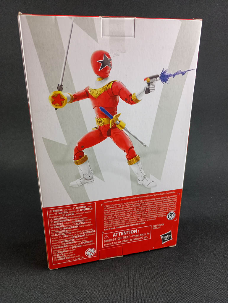 Power Rangers Lightning Collection: Zeo Red Ranger (Hasbro, 2020) — New, Sealed Box - Image 3