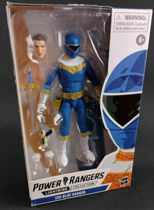 Power Rangers Lightning Collection: Zeo Blue Ranger (Hasbro, 2020) — New, Sealed Box