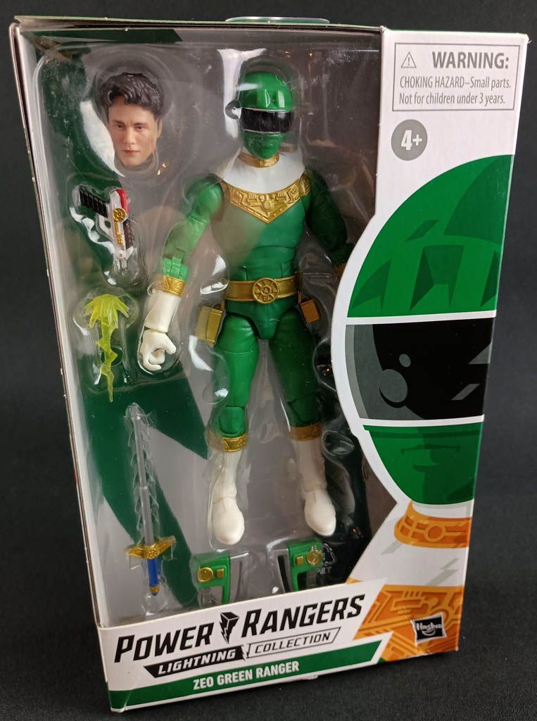 Power Rangers Lightning Collection: Zeo Green Ranger (Hasbro, 2020) — New, Sealed Box