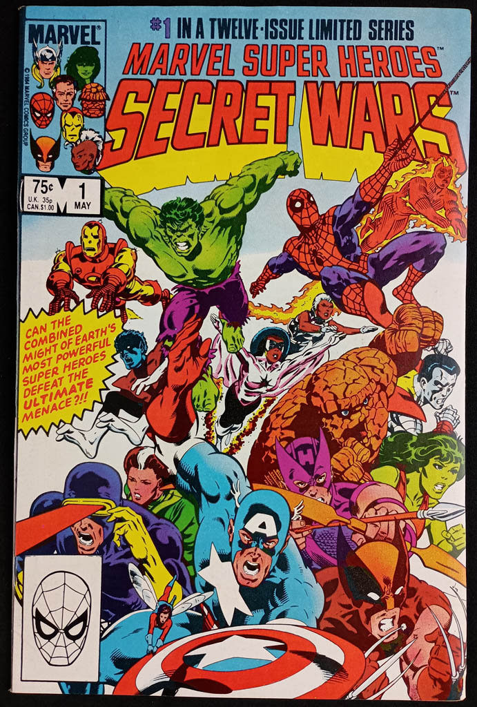 Marvel Super Heroes: Secret Wars (1984-1985) Complete Series #1-12 (#8 Facsimile Edition) (i)